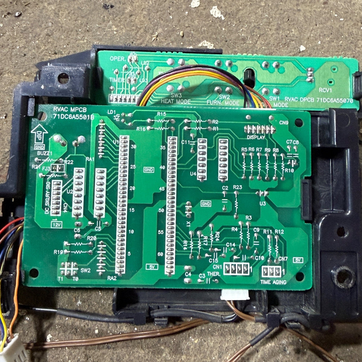 Used Carrier Air-V A/C Ceiling Assembly Control Board - 71DQ6A5501A - Young Farts RV Parts