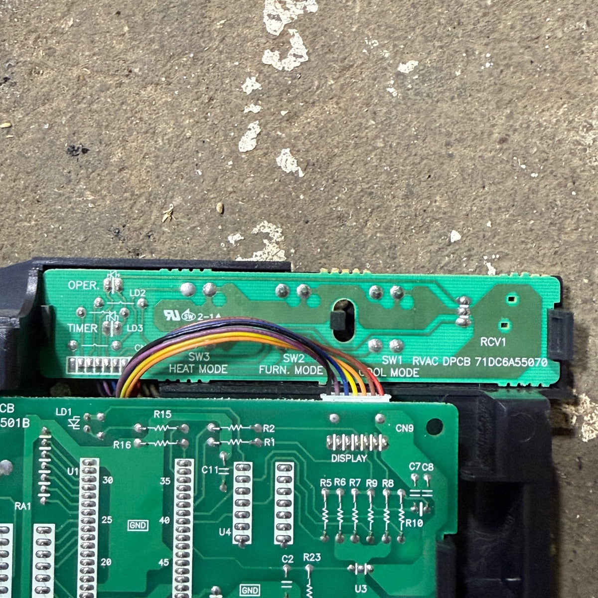 Used Carrier Air-V A/C Ceiling Assembly Control Board - 71DQ6A5501A - Young Farts RV Parts