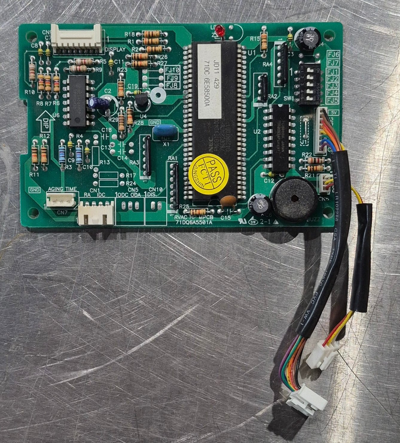 Used Carrier Air - V A/C Ceiling Assembly Control Board - 71DQ6A5501A - Young Farts RV Parts