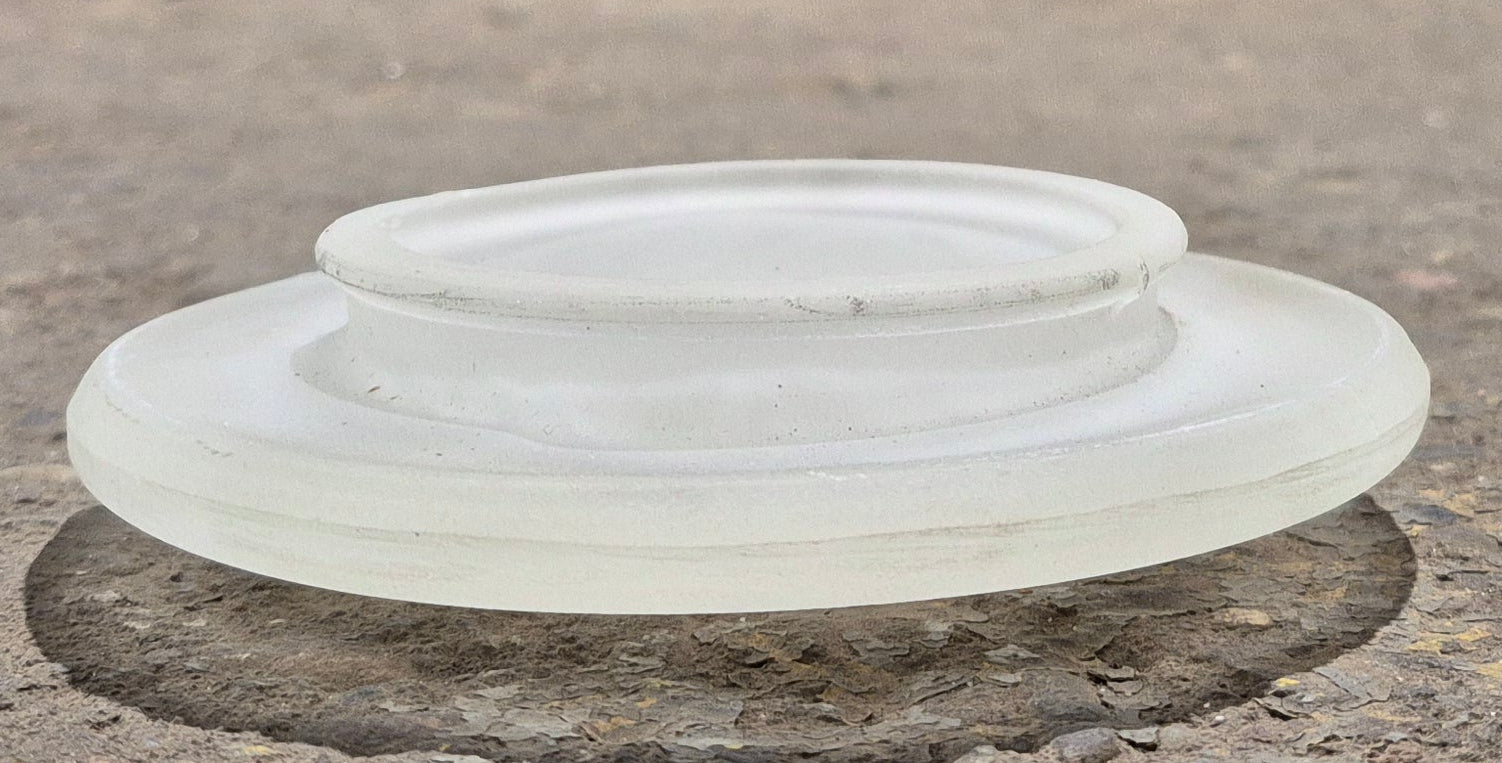 Used Ceiling Mount Light Fixture Replacement Lens - L9100 - Young Farts RV Parts