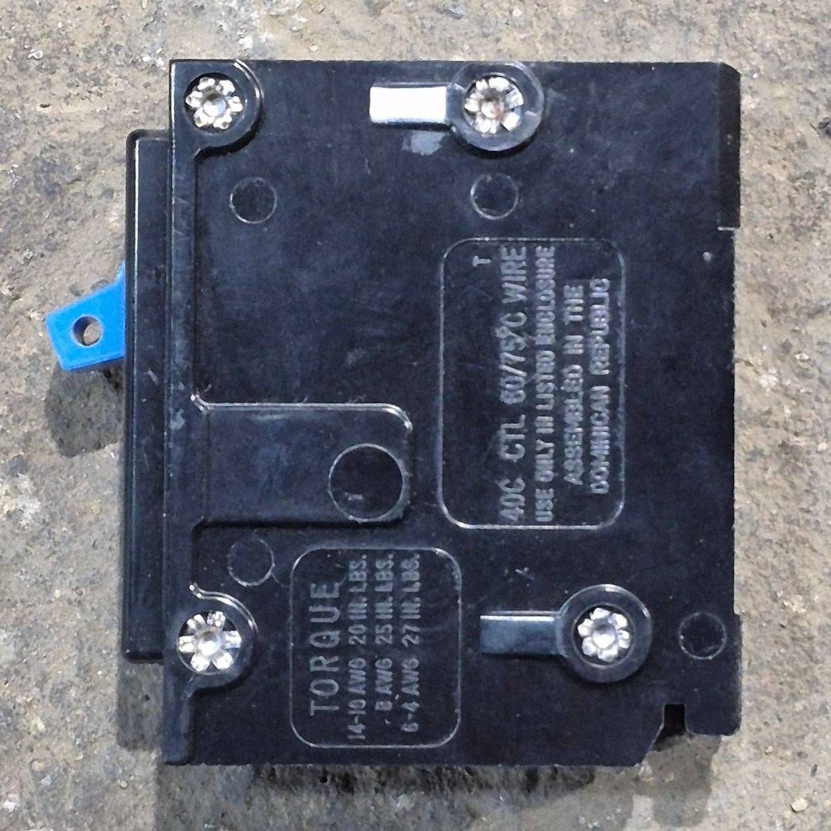 Used Circuit Breaker, Single Pole 15 AMP - BR115 - Young Farts RV Parts