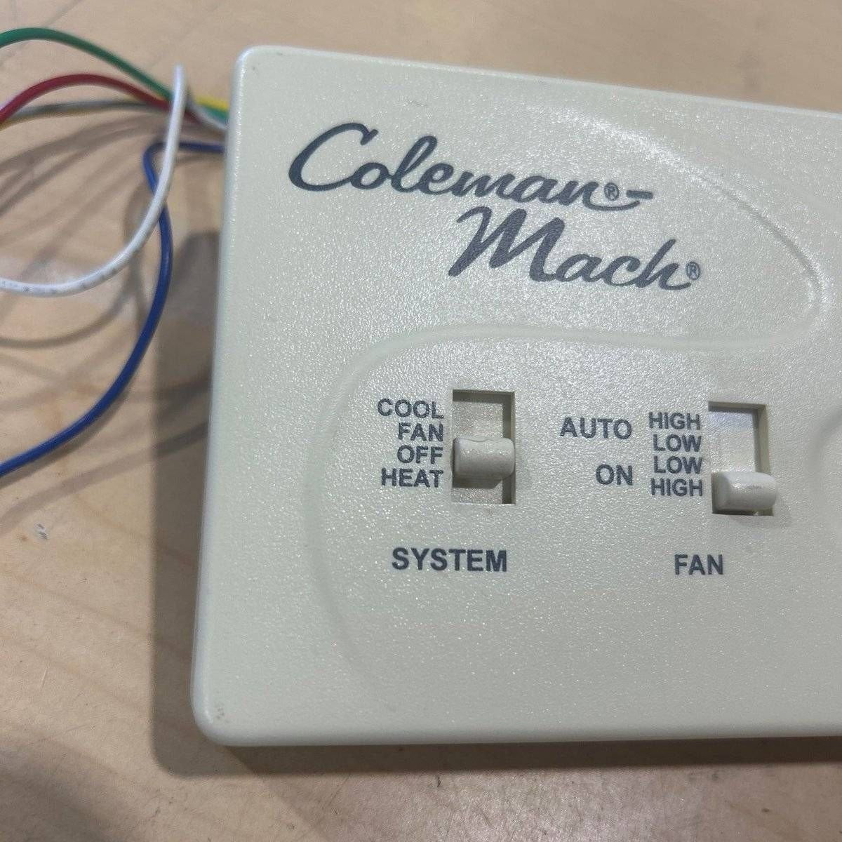 Used Coleman Air Conditioner Analog Thermostat - RVP-1S , 7330E335 - Young Farts RV Parts