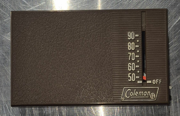 Used Coleman Analog Wall Thermostat - 4312 - 322 - Young Farts RV Parts