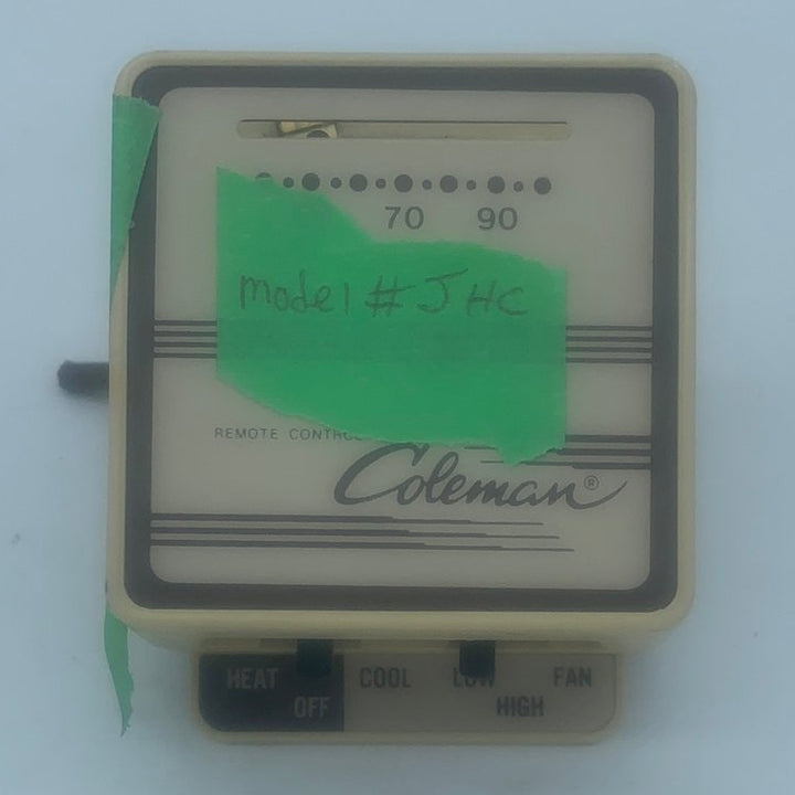 USED Coleman JHC AC Wall Thermostat - Young Farts RV Parts