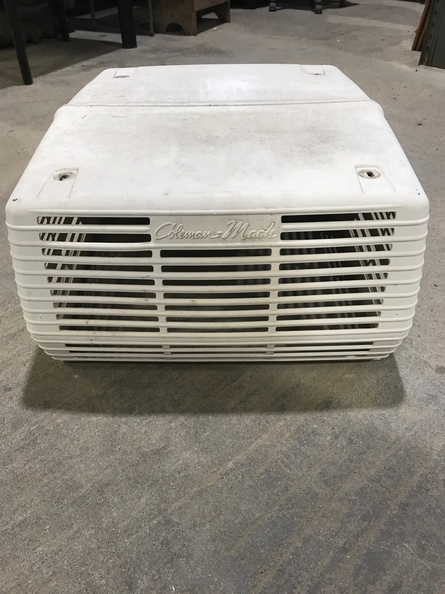 Used Coleman Mach A/C Shroud - Off White - Young Farts RV Parts