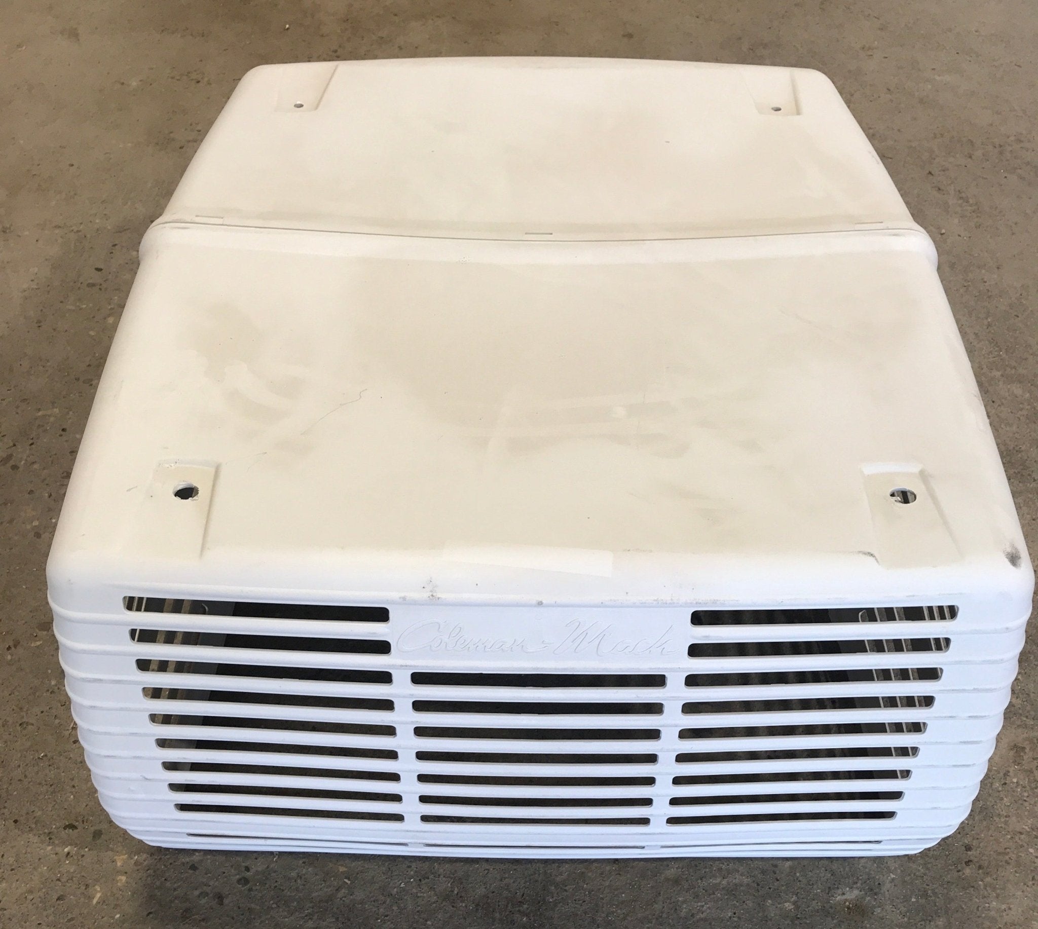 Used Coleman Mach A/C Shroud - White - Young Farts RV Parts