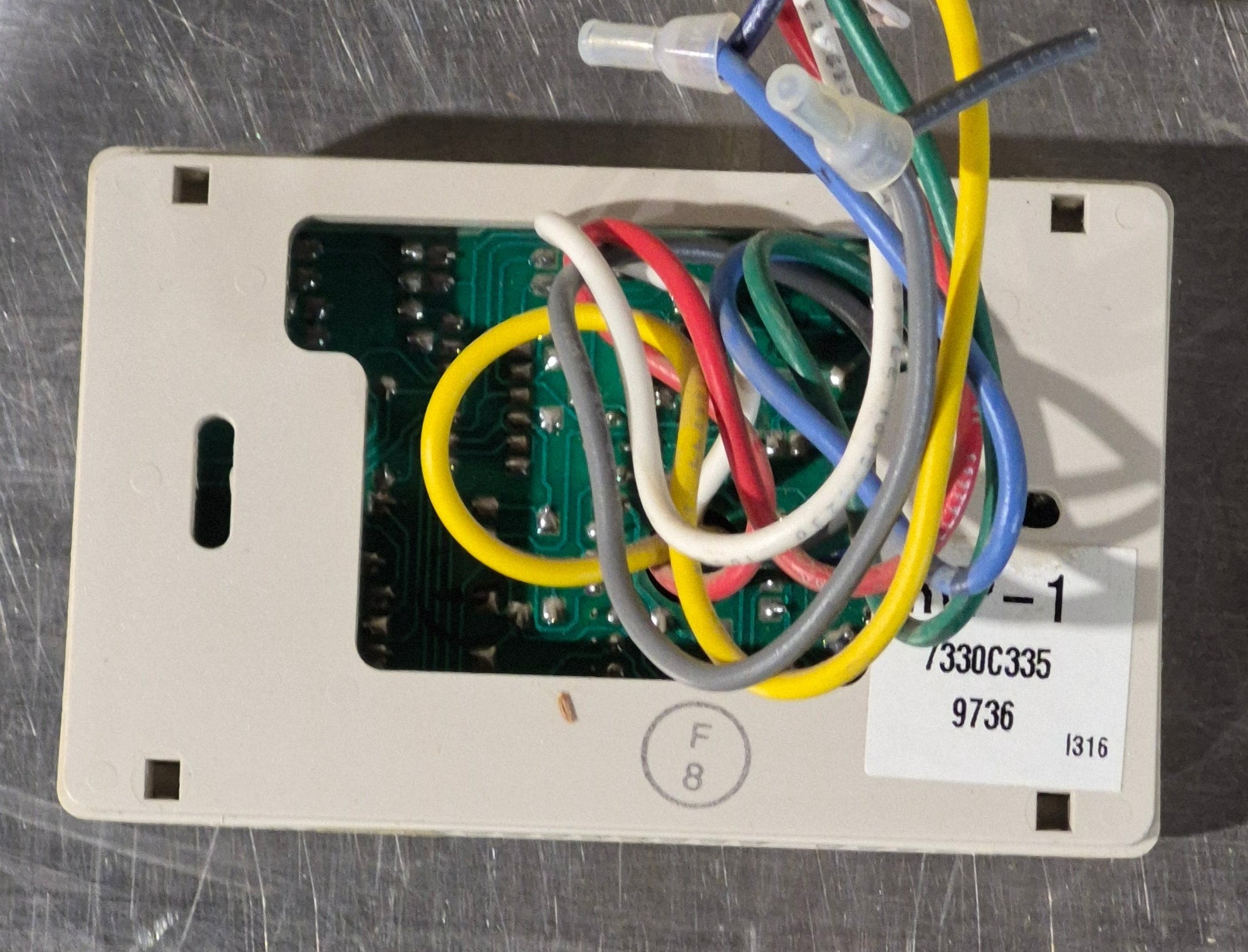 Used Coleman Mach AC Wall Thermostat - RVP - 1 , 7330C335 - Young Farts RV Parts