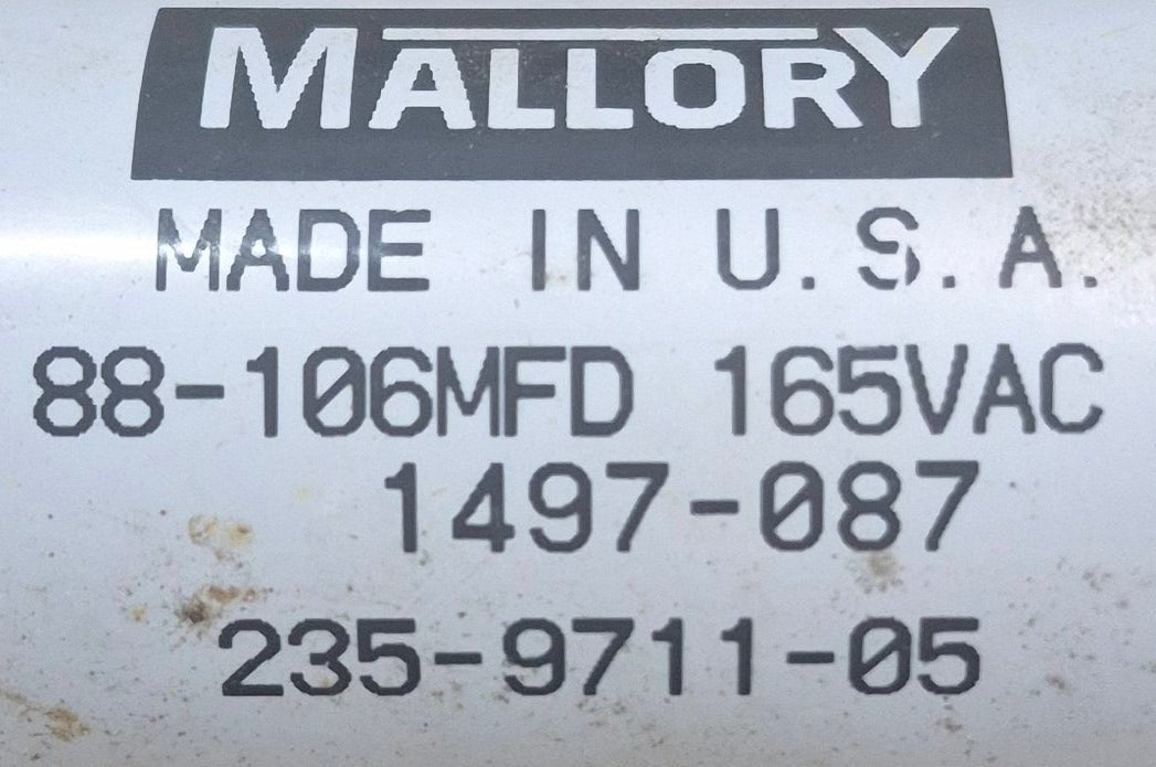 Used Coleman Mach Air Conditioner Capacitor - 1497 - 0871 - Young Farts RV Parts