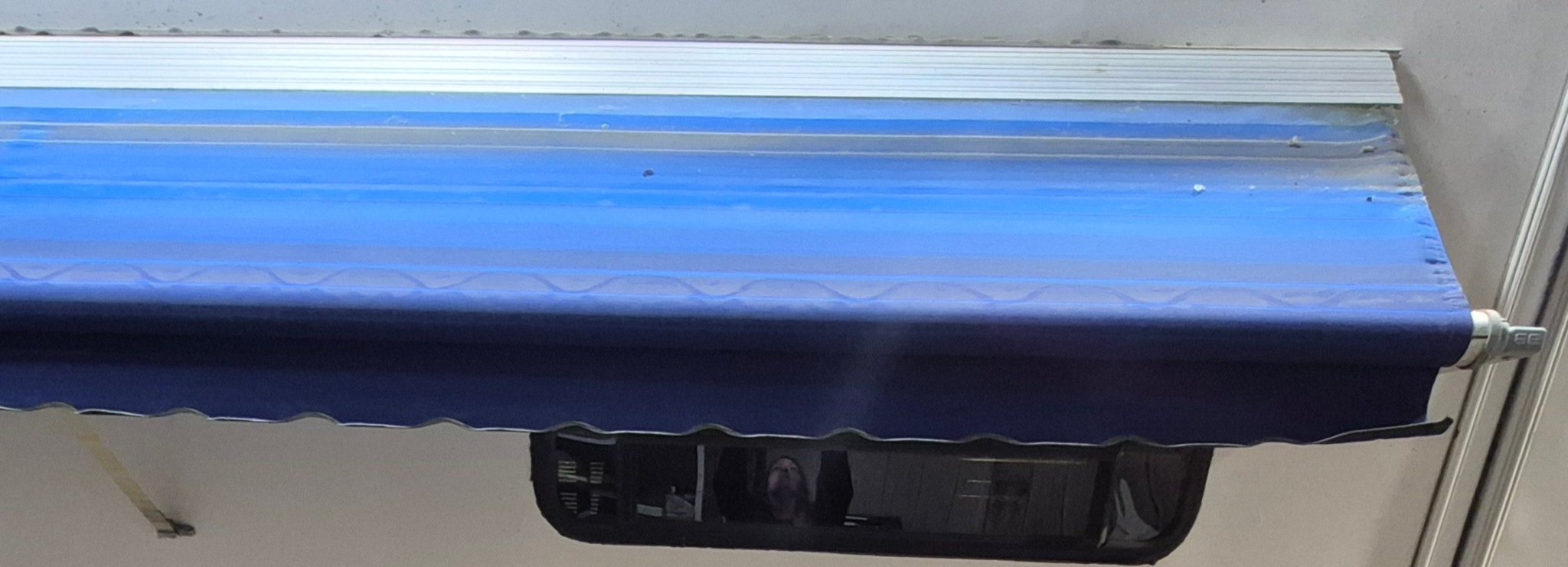 Used Complete A&E Deluxe Plus Window Awning 182" - Young Farts RV Parts