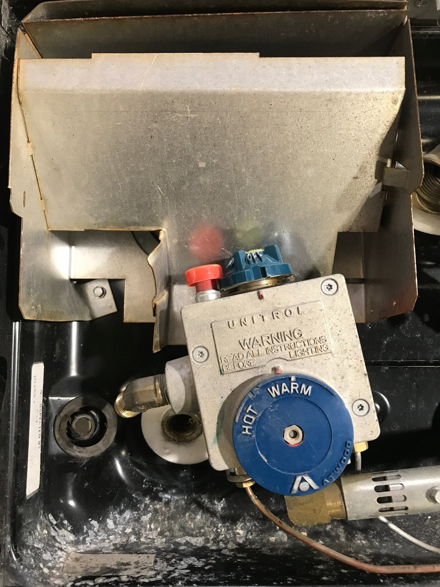 Used Complete Atwood GC6AA - 8 Hot Water Heater 6 Gallon - Young Farts RV Parts