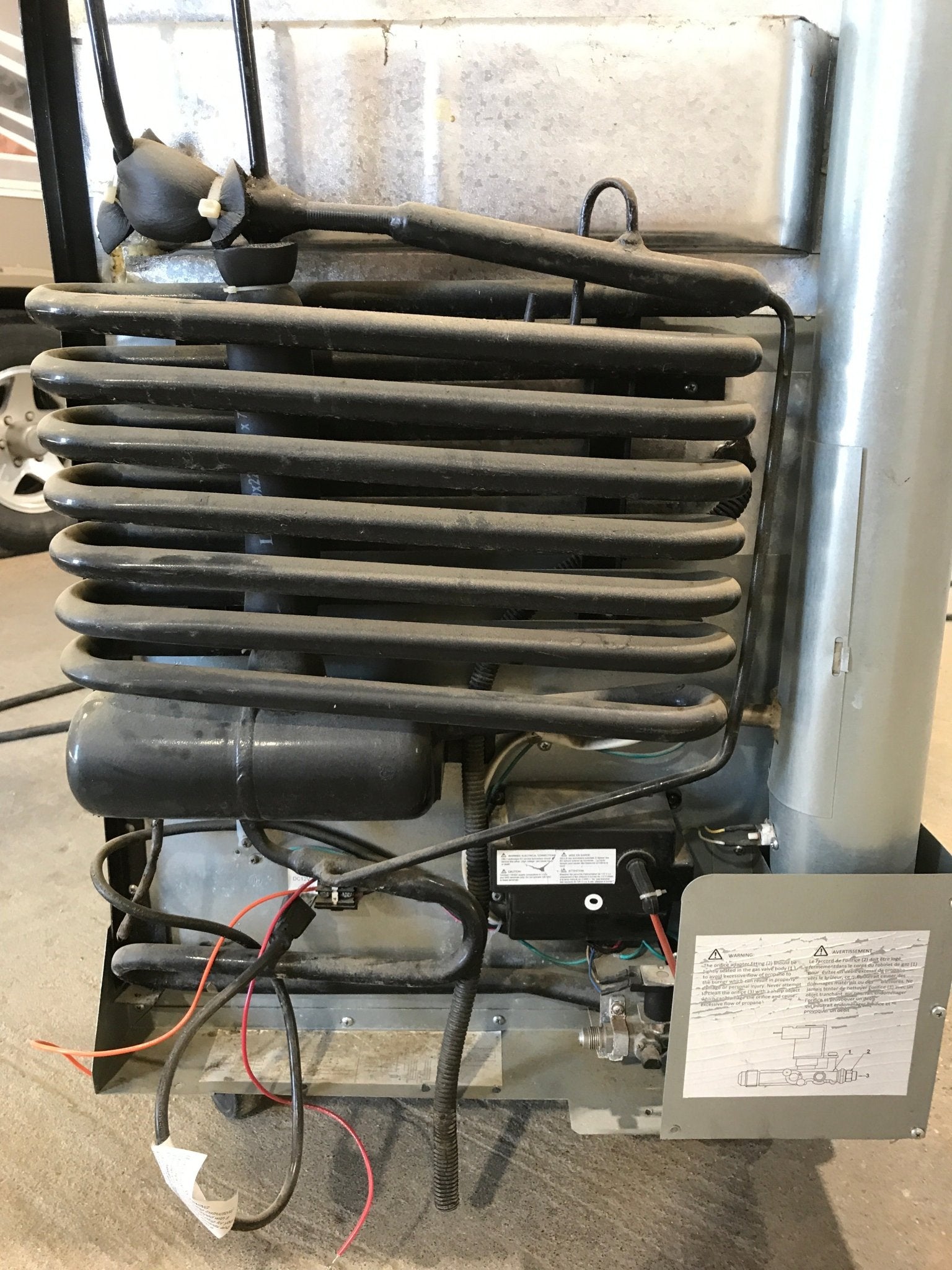 Used Complete Atwood Helium Fridge HE - 0601 - Young Farts RV Parts