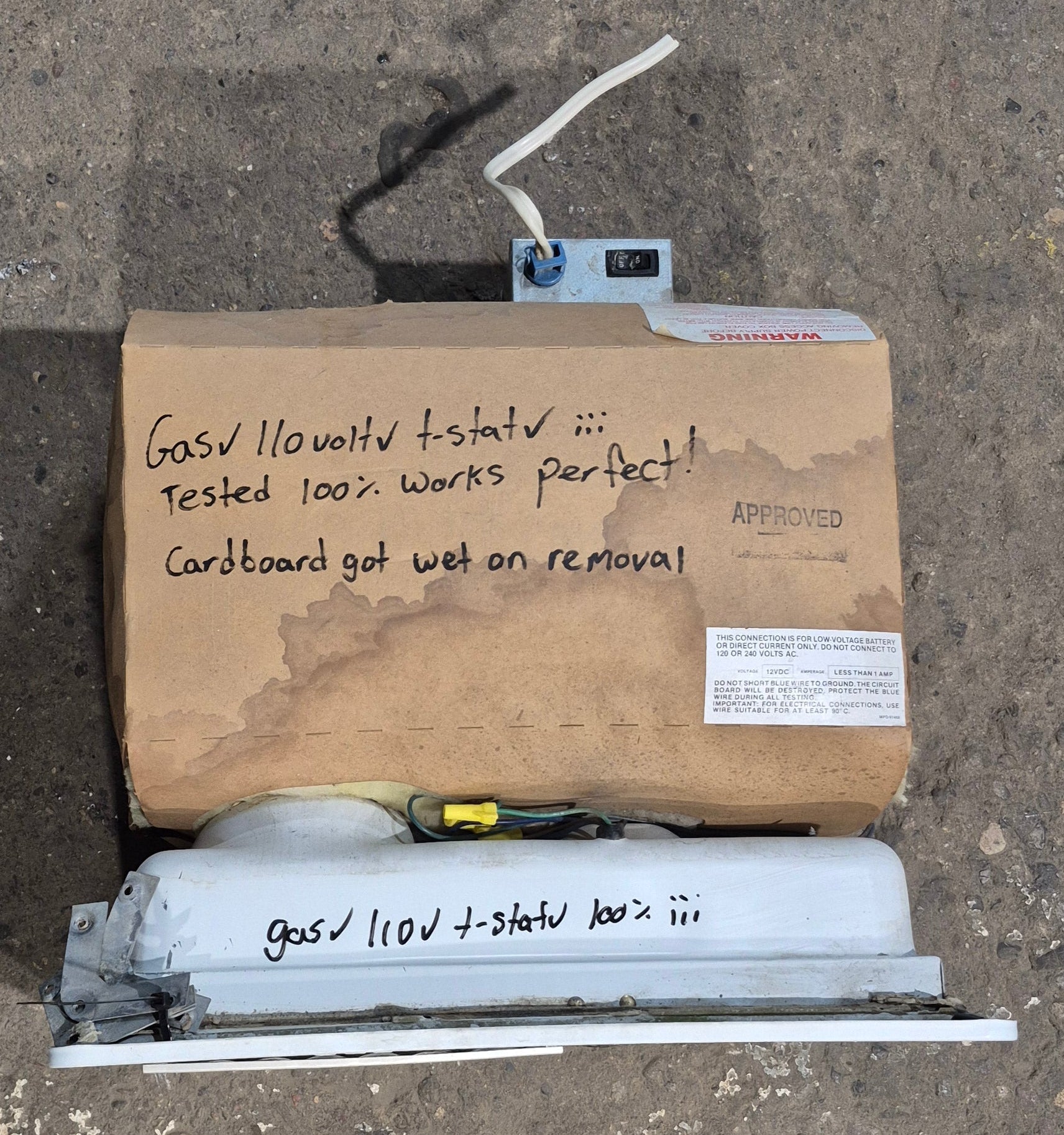 Used Complete Atwood Hot Water Heater, 6 Gal. - GC6AA - 9E - Young Farts RV Parts