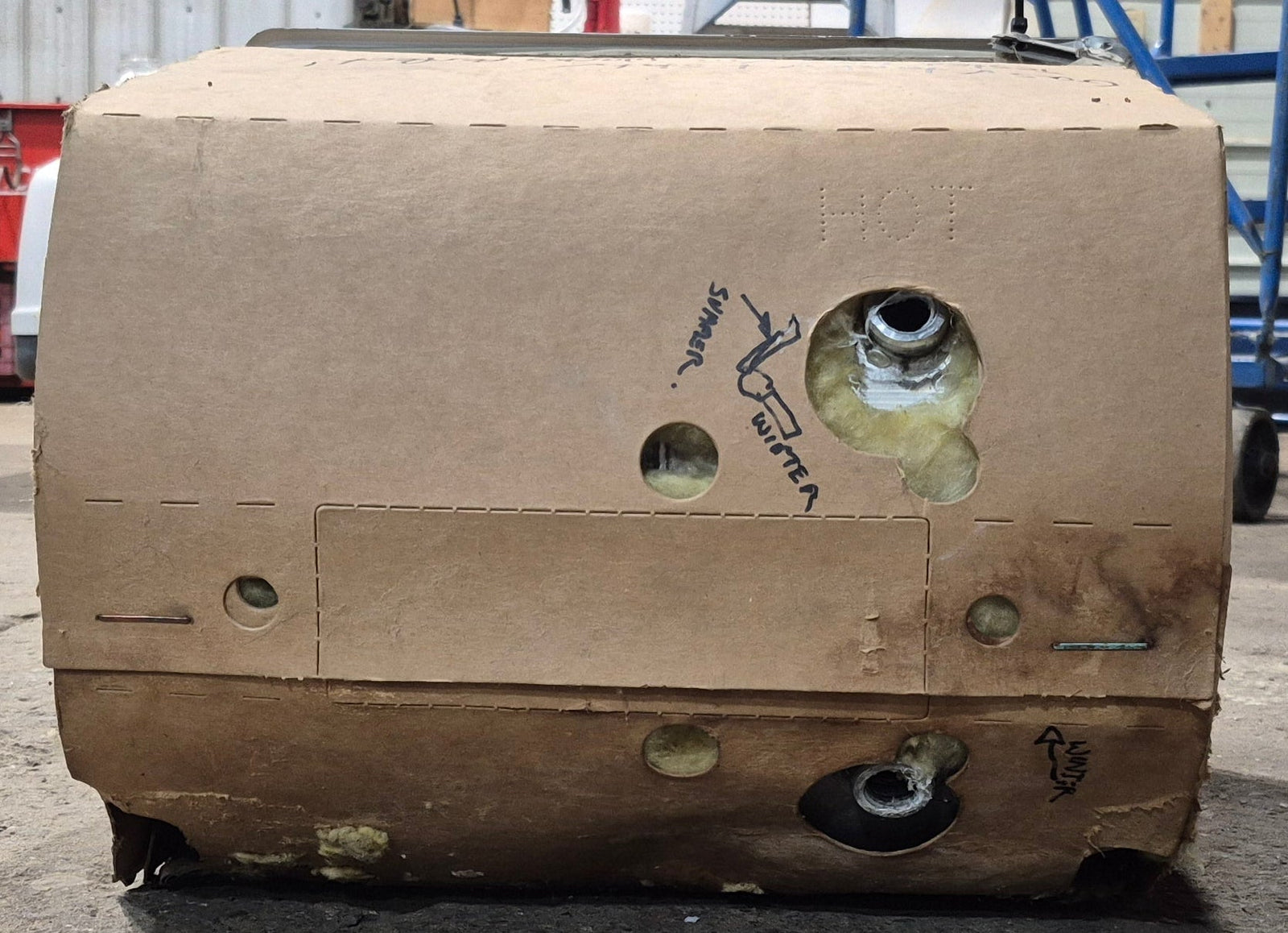 Used Complete Atwood Hot Water Heater, 6 Gallon - G6A - 7 - Young Farts RV Parts