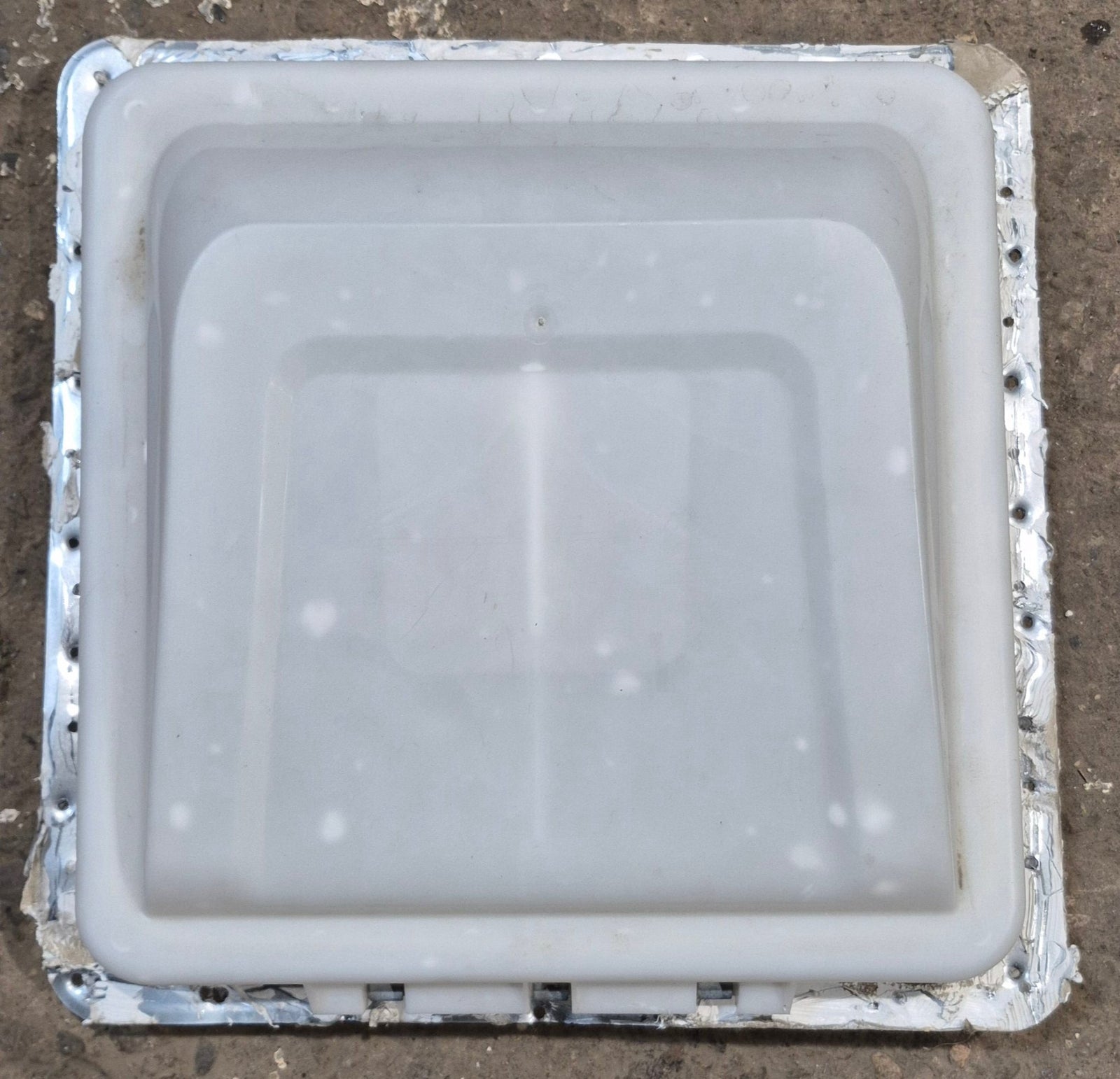 Used Complete Bathroom Fan Vent 13 1/2