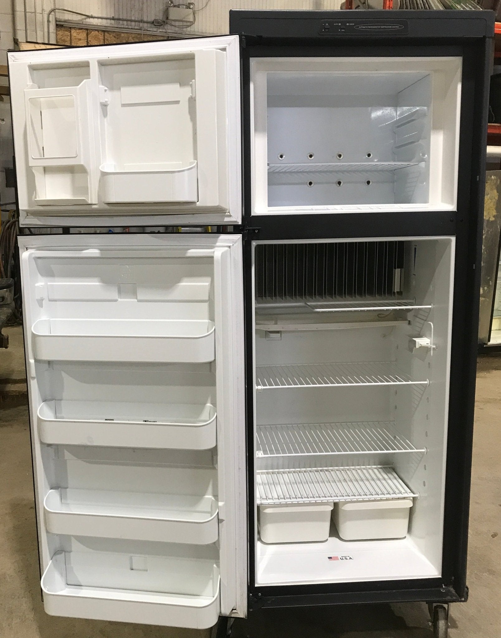 Used Complete Dometic DM2852LBX Fridge 2 - Way - Young Farts RV Parts