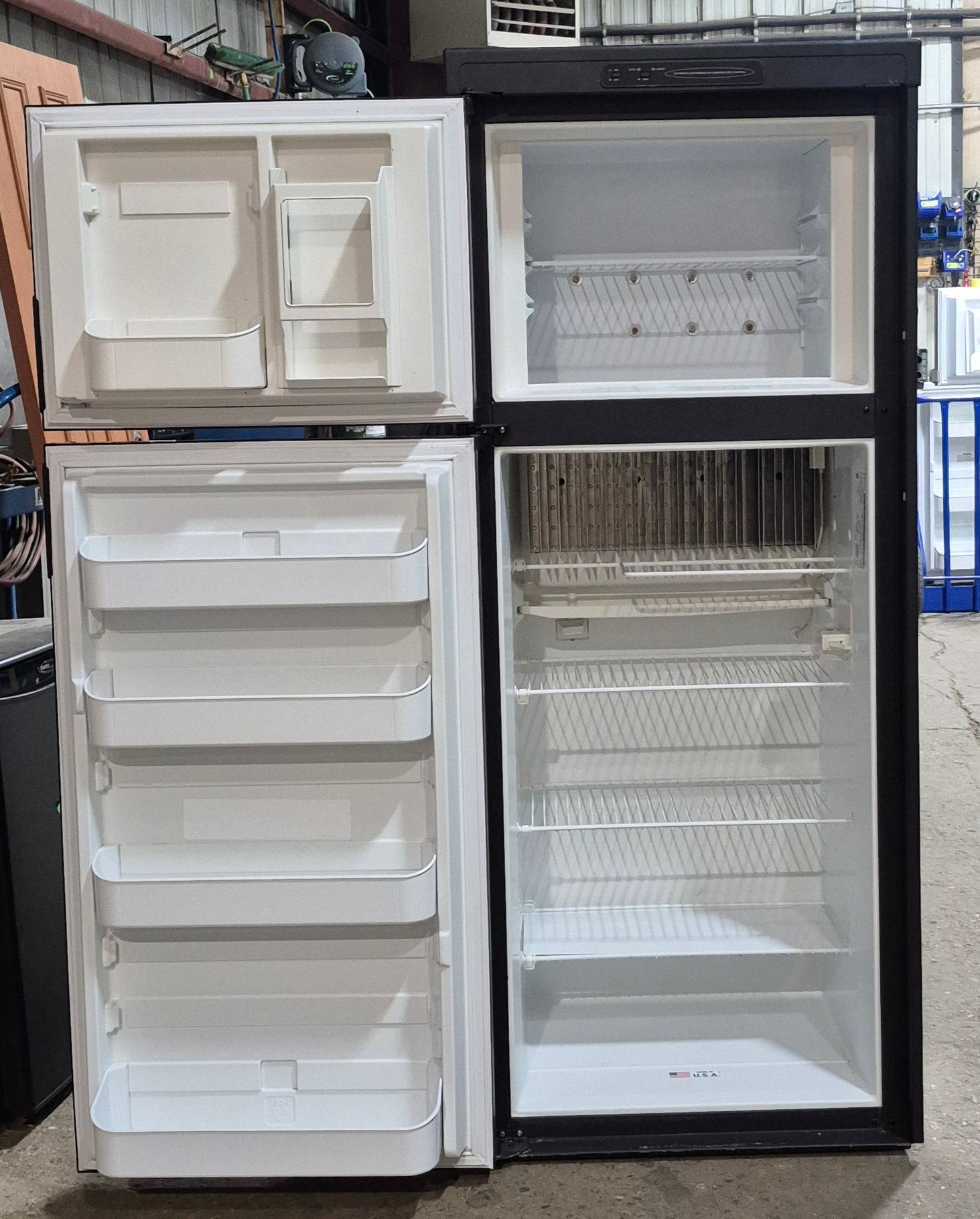 Used Complete Dometic DM2852RBX Fridge 2 - WAY - Young Farts RV Parts