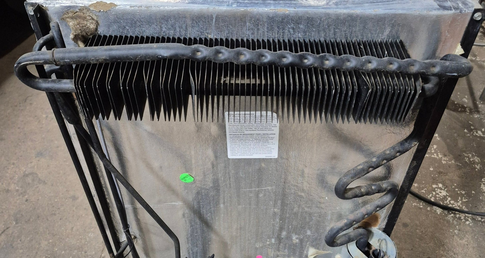 Used Complete Dometic DM2852RBX Fridge 2 - WAY - Young Farts RV Parts