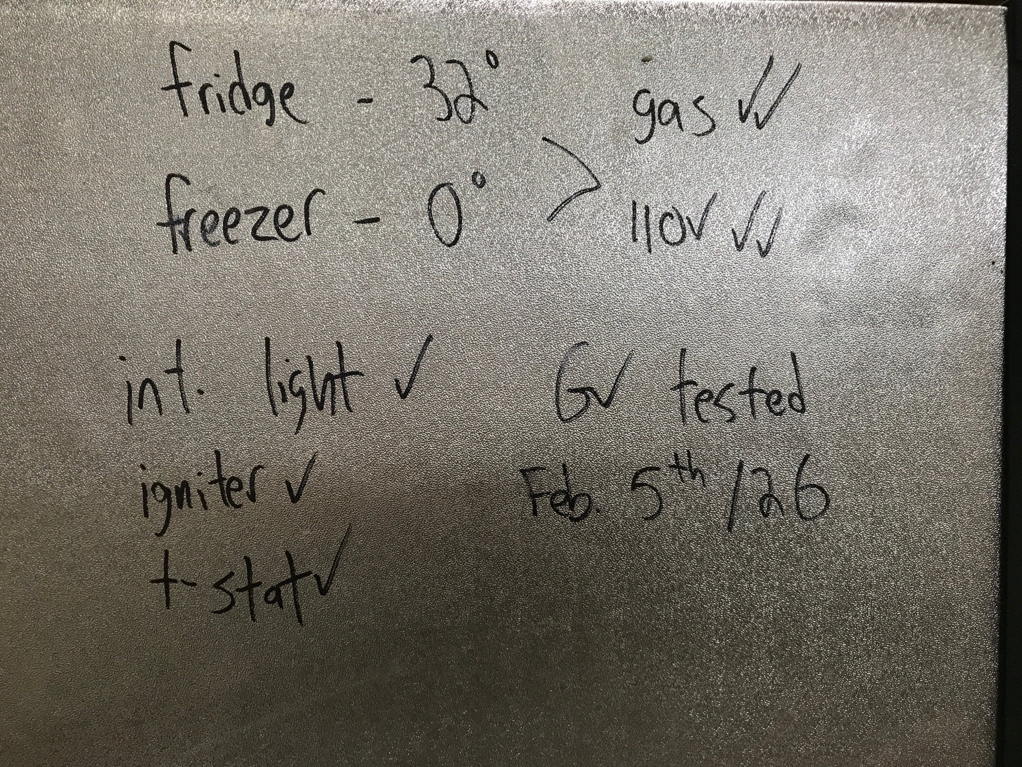 Used Complete Dometic Fridge, 2 - WAY - DM2652 - Young Farts RV Parts