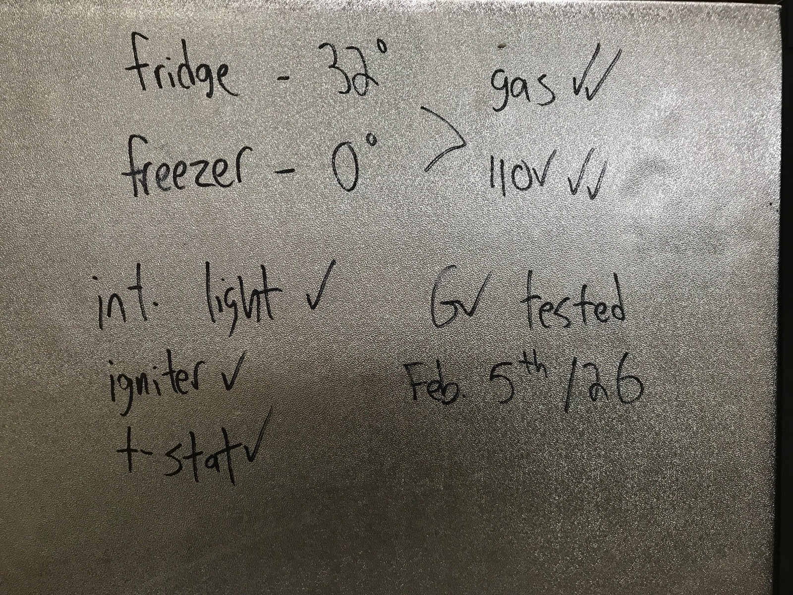 Used Complete Dometic Fridge, 2 - WAY - DM2652 - Young Farts RV Parts