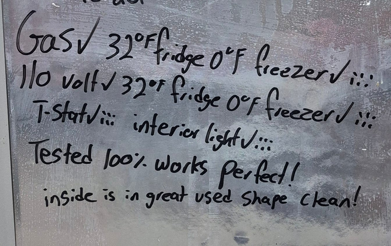 Used Complete Dometic Fridge, 2 - WAY - RM2652 - Young Farts RV Parts