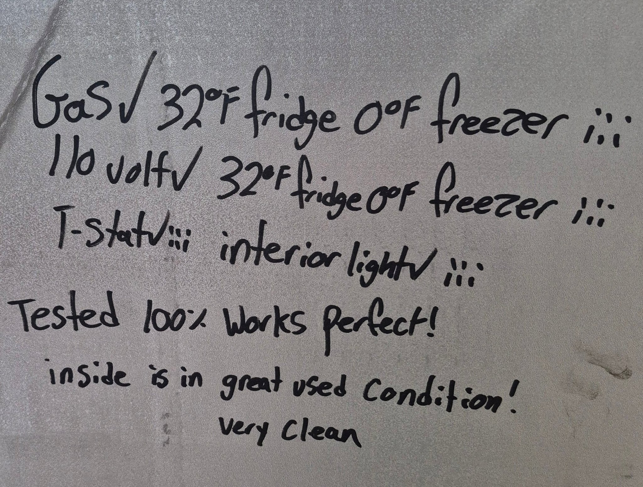 Used Complete Dometic Fridge, 2 - WAY - RM2652 - Young Farts RV Parts