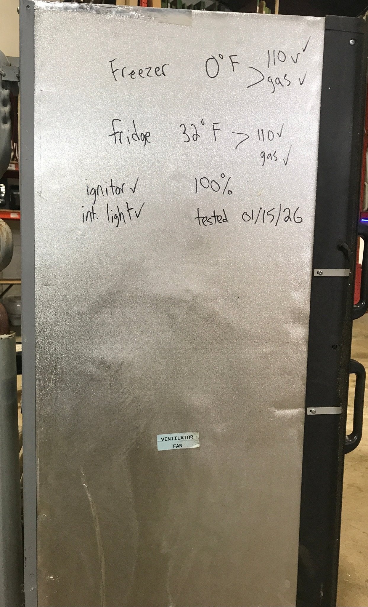 Used Complete Dometic Fridge, 2 - Way - RM2852 - Young Farts RV Parts