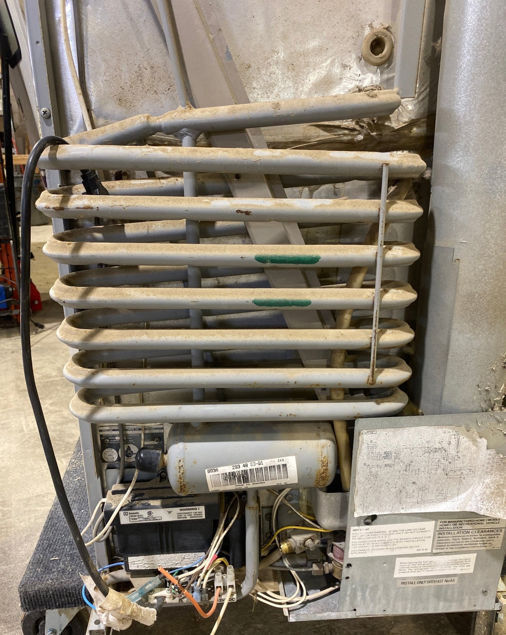 Used Complete Dometic RM2611 Fridge 2 - Way - Young Farts RV Parts