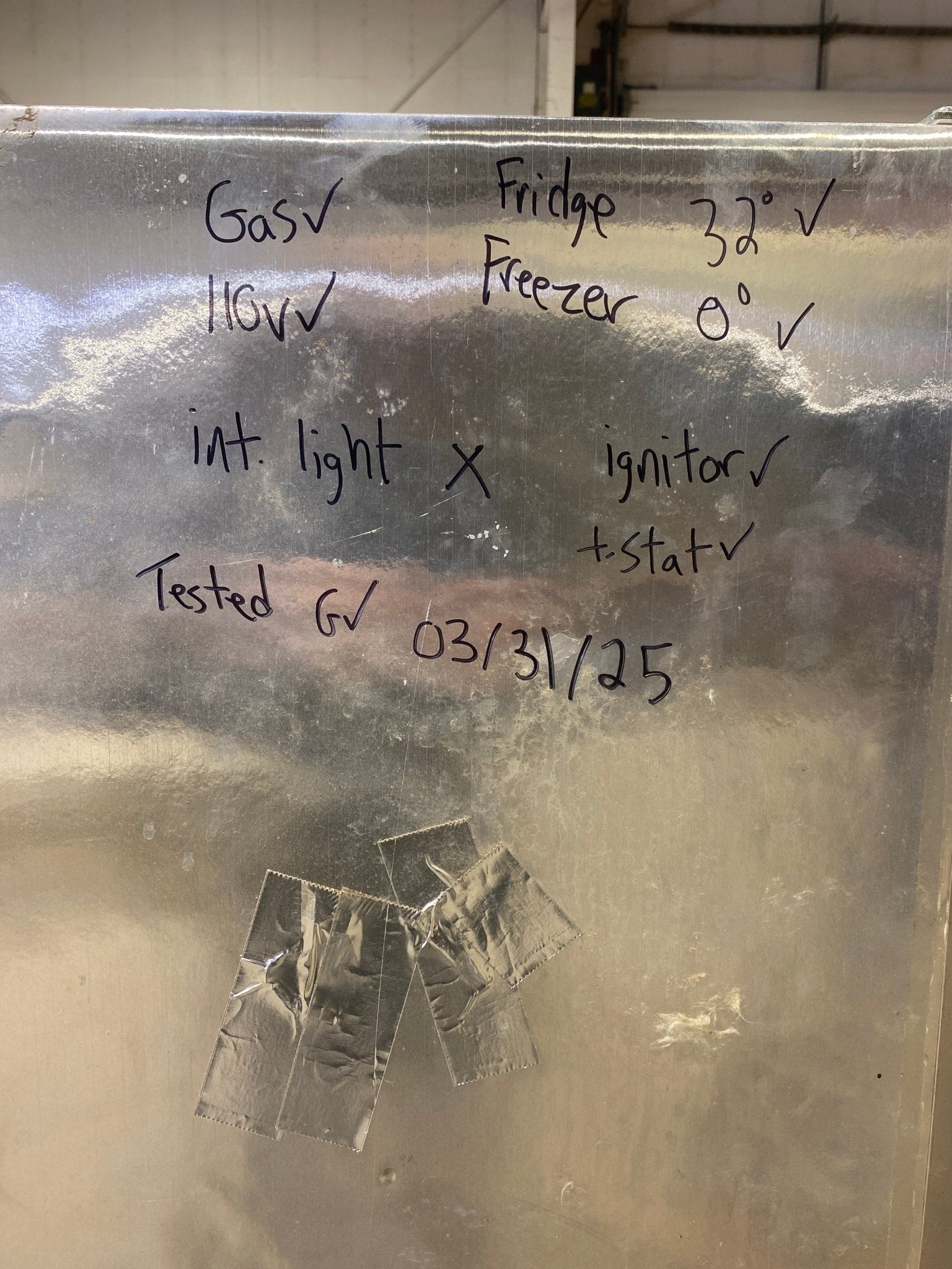 Used Complete Dometic RM2611 Fridge 2 - Way - Young Farts RV Parts