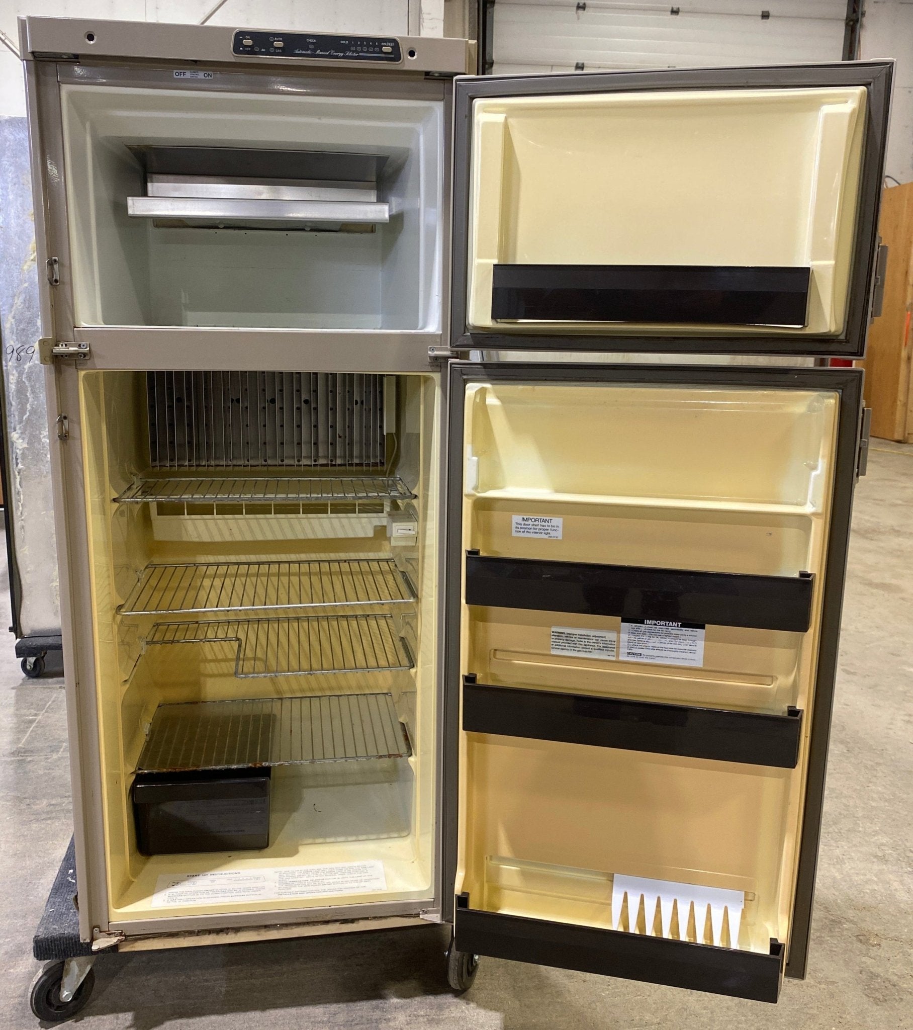 Used Complete Dometic RM2611 Fridge 2 - Way - Young Farts RV Parts