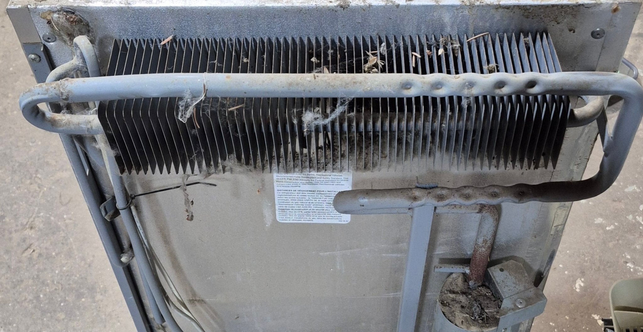 Used Complete Dometic RM2620 Fridge 2 - Way - Young Farts RV Parts