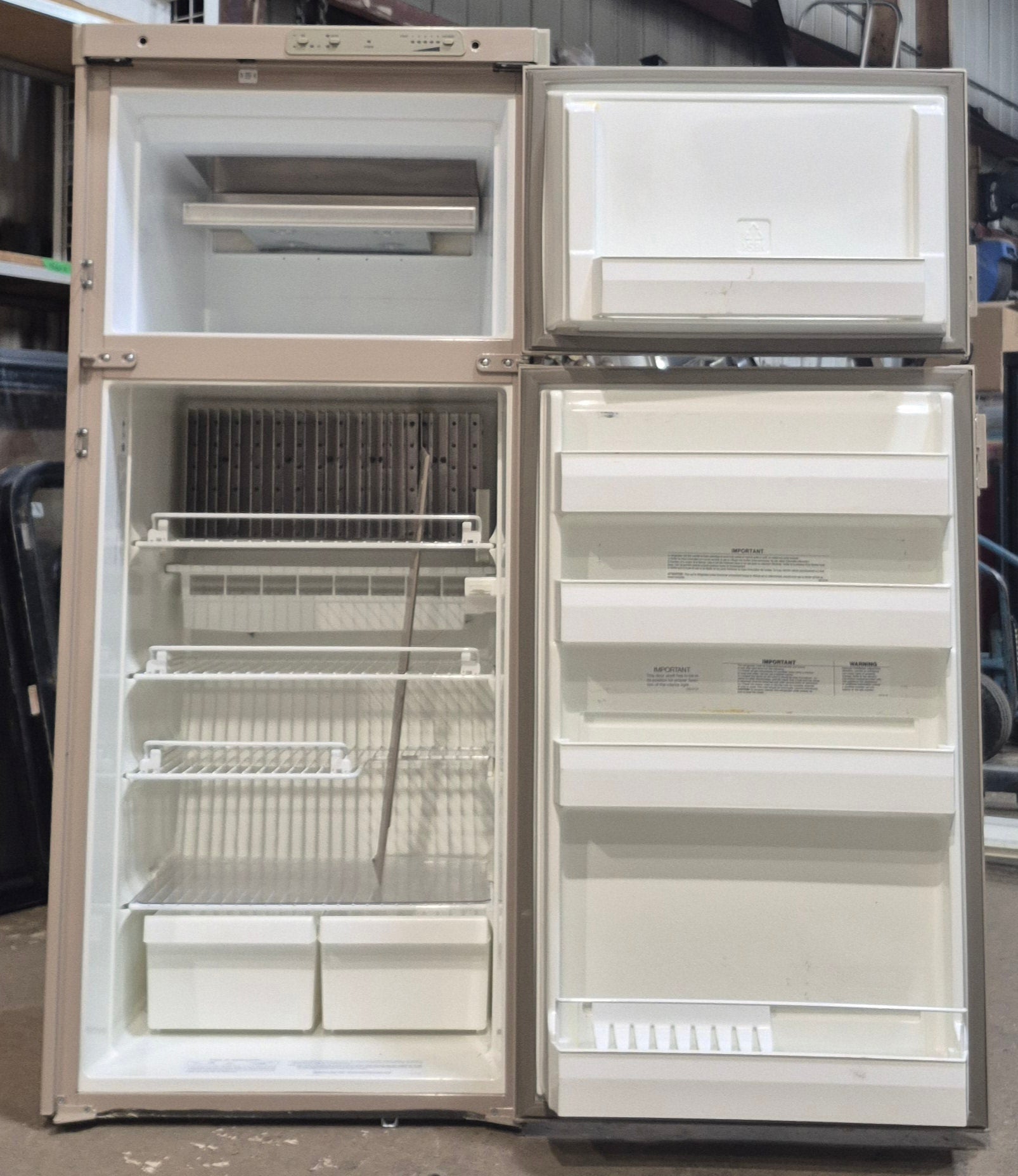 Used Complete Dometic RM2620 Fridge 2 - Way - Young Farts RV Parts