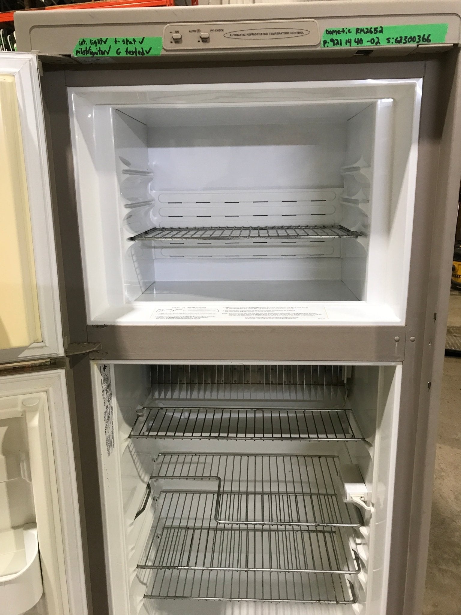 Used Complete Dometic RM2652 Fridge 2 - WAY - Young Farts RV Parts