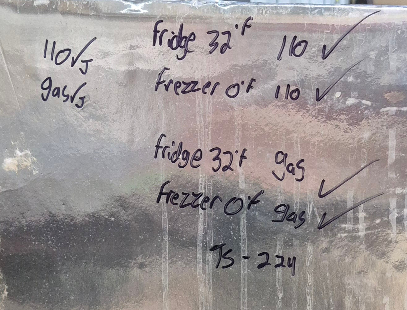 Used Complete Dometic RM2652 Fridge 2 - WAY - Young Farts RV Parts