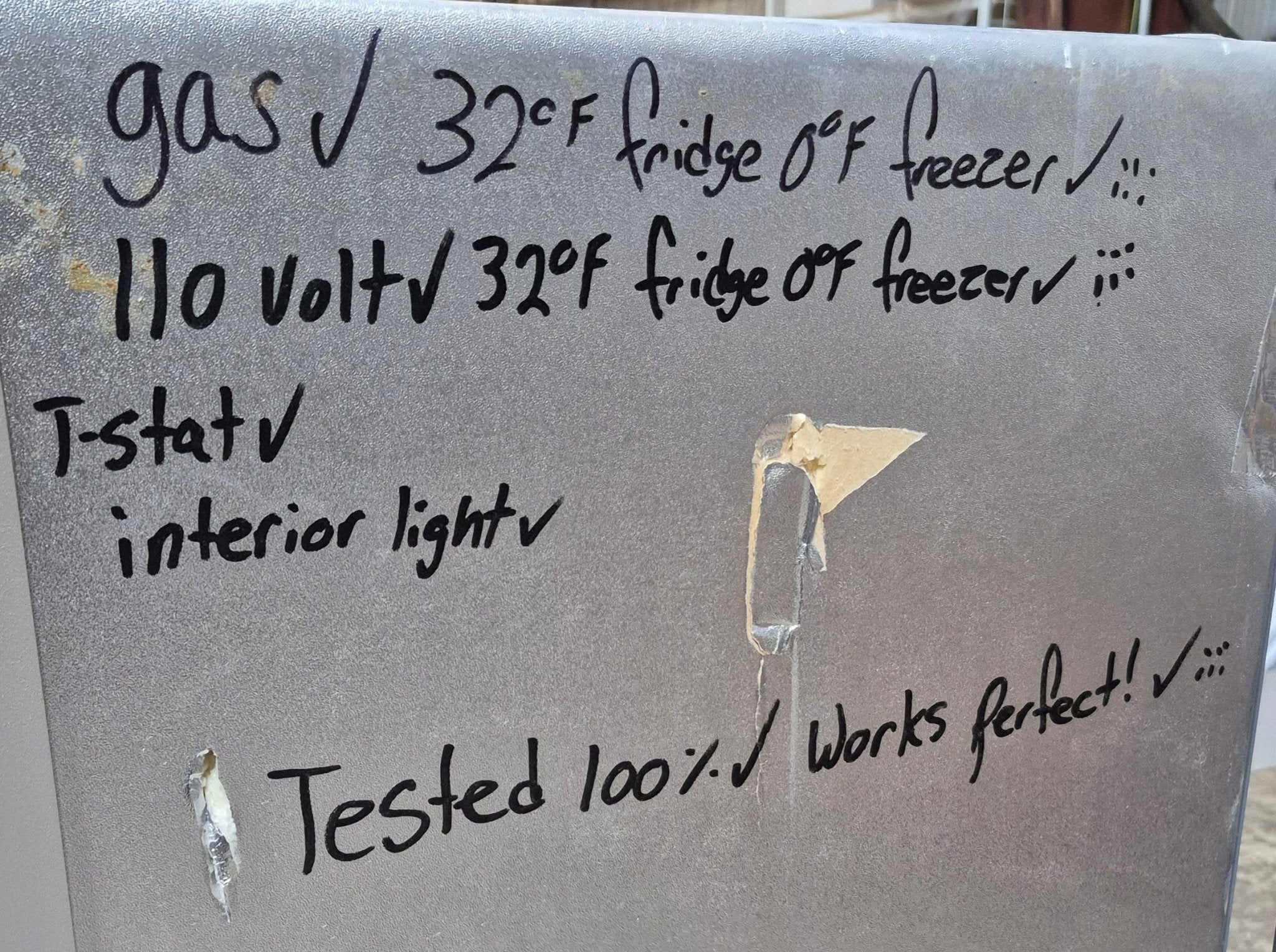 Used Complete Dometic RM2652 Fridge 2 - WAY - Young Farts RV Parts