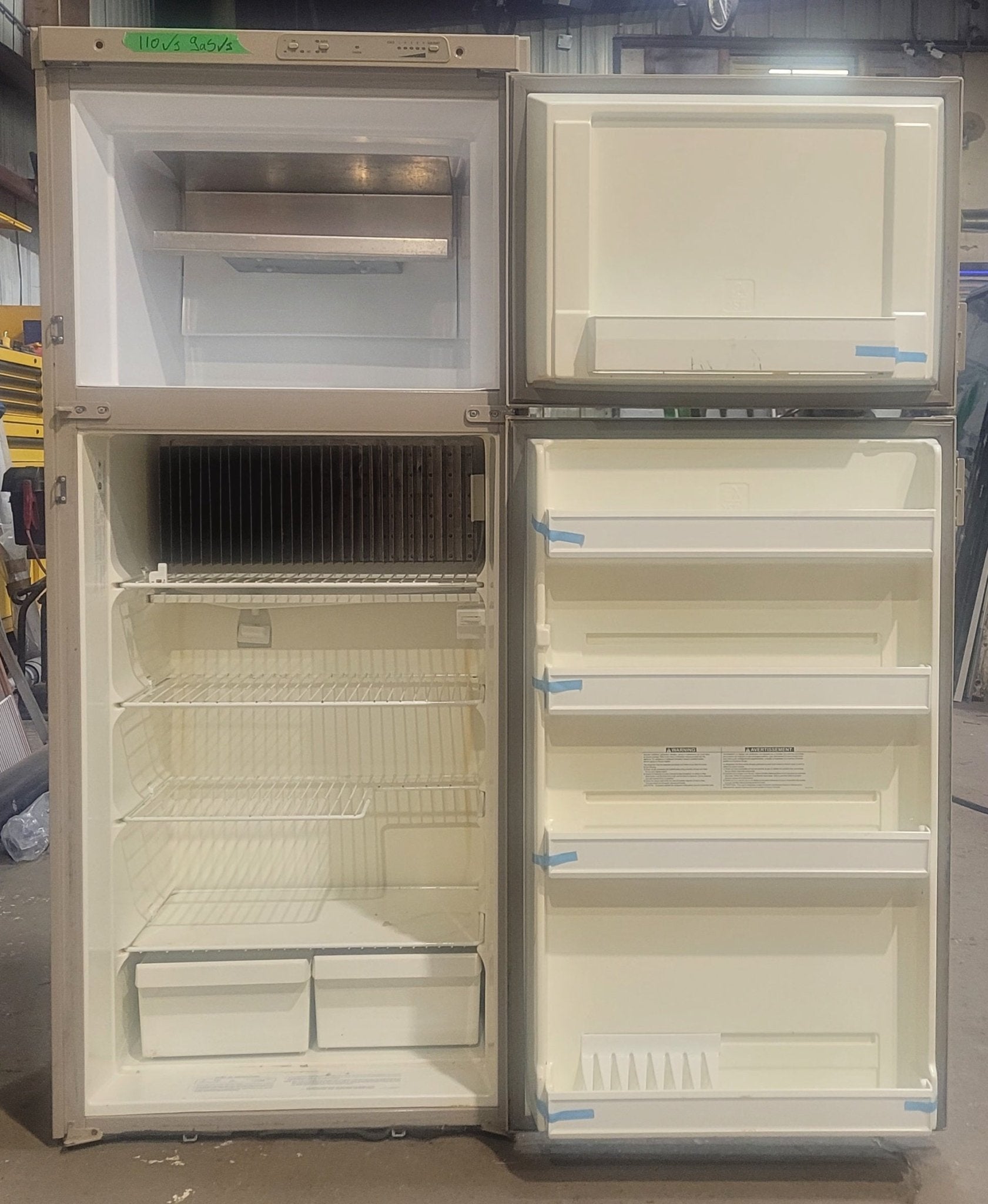 Used Complete Dometic RM2820 Fridge 2 - Way - Young Farts RV Parts