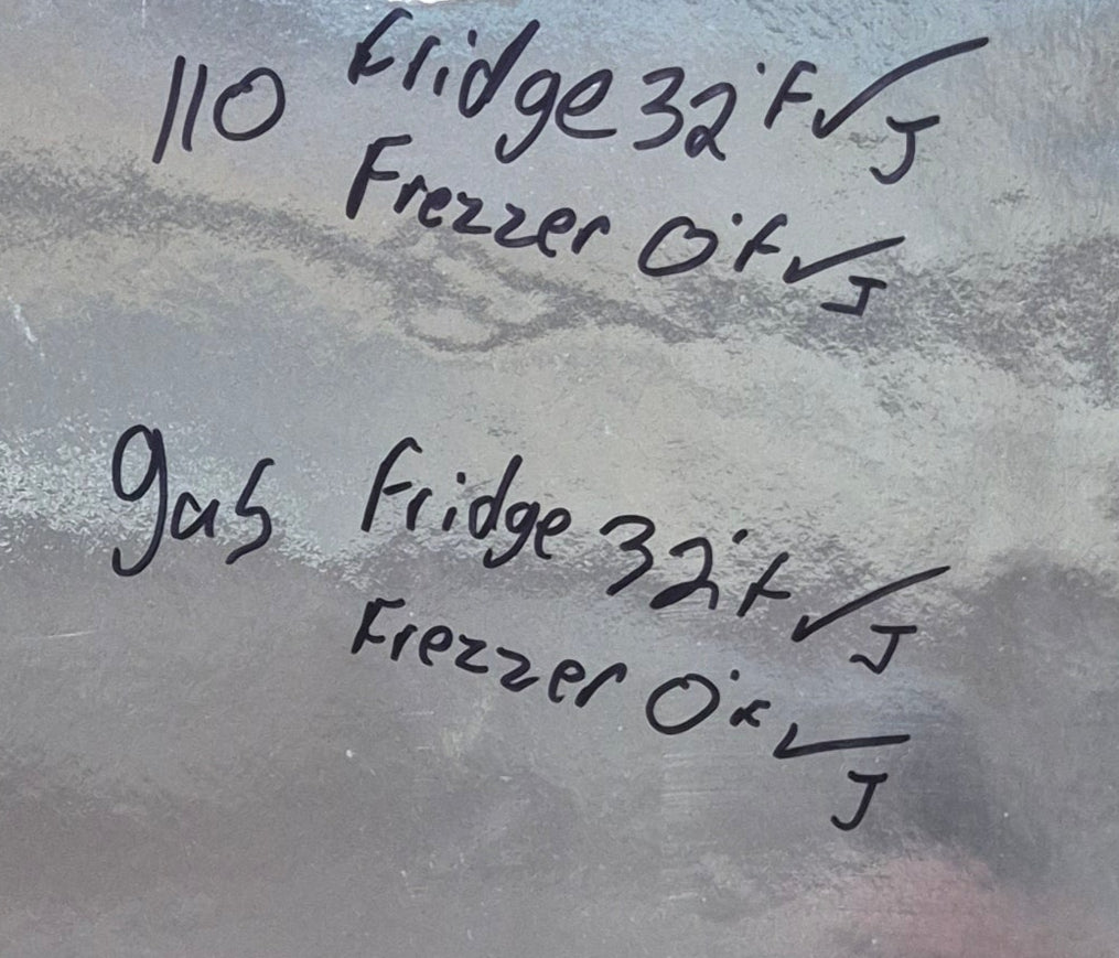 Used Complete Dometic RM3662 Fridge 2 - WAY - Young Farts RV Parts