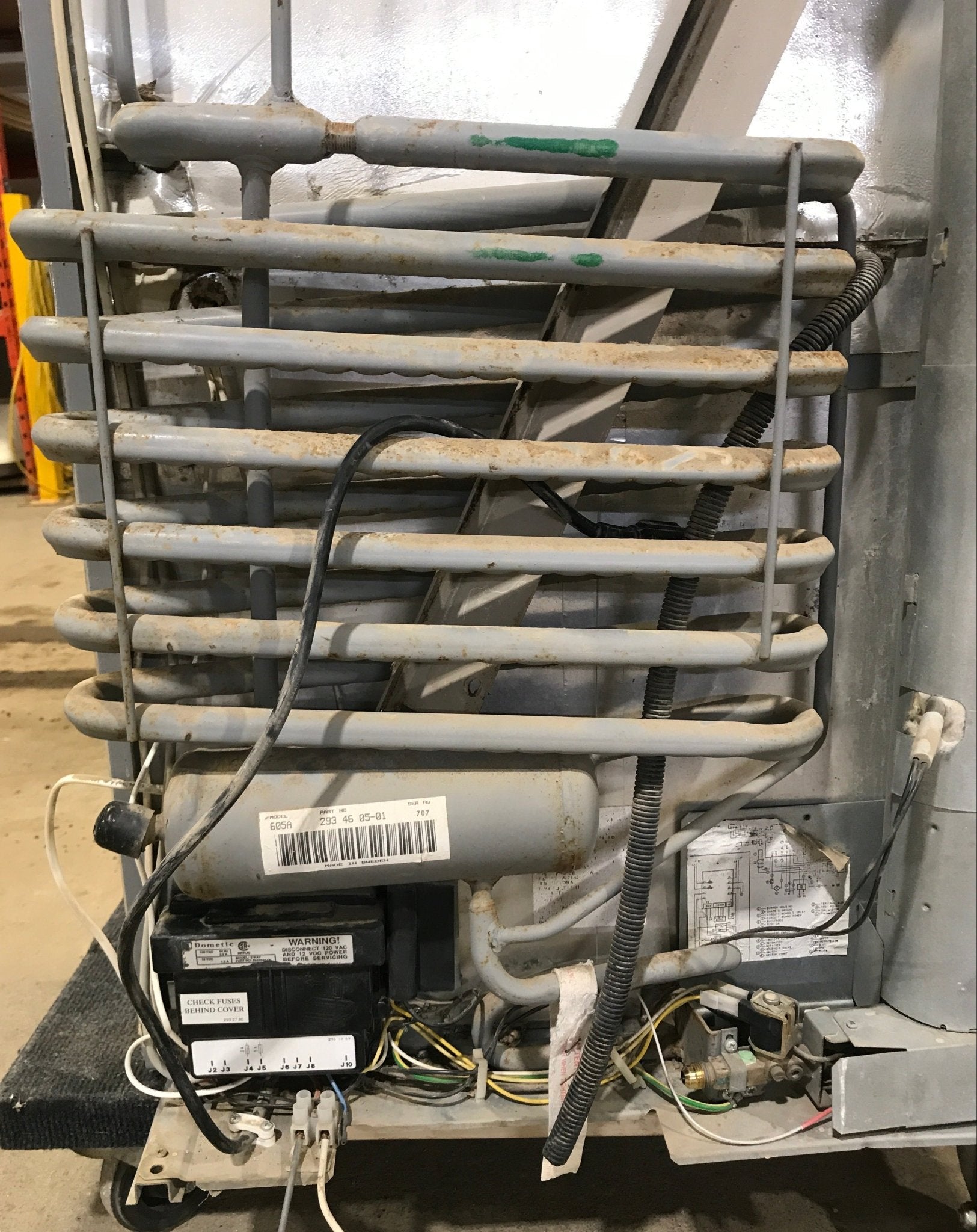 Used Complete Dometic RM3662 Fridge 2 - WAY - Young Farts RV Parts