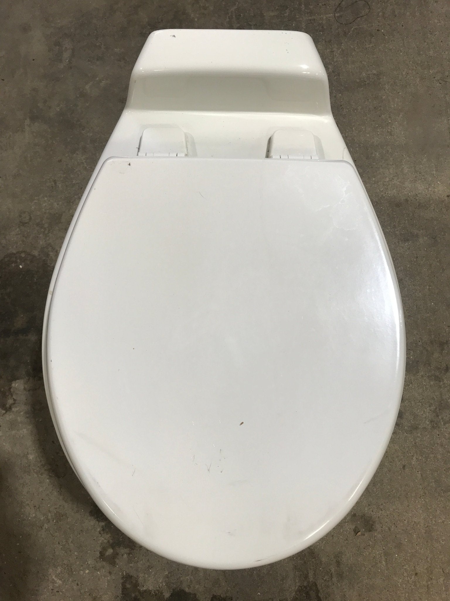 Used Complete Dometic Sealand Traveler Toilet, Foot Flush - 510+ - Young Farts RV Parts