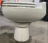 Used Complete Dometic Sealand Traveler Toilet, Foot Flush - 510+ - Young Farts RV Parts