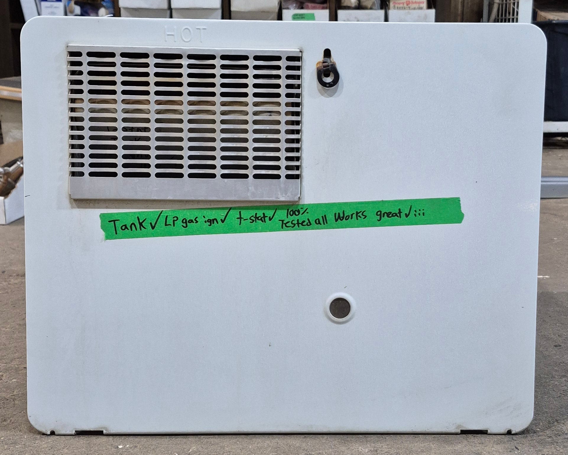 Used Complete G6A - 8E Atwood Hot Water Heater 6 Gal. - Young Farts RV Parts