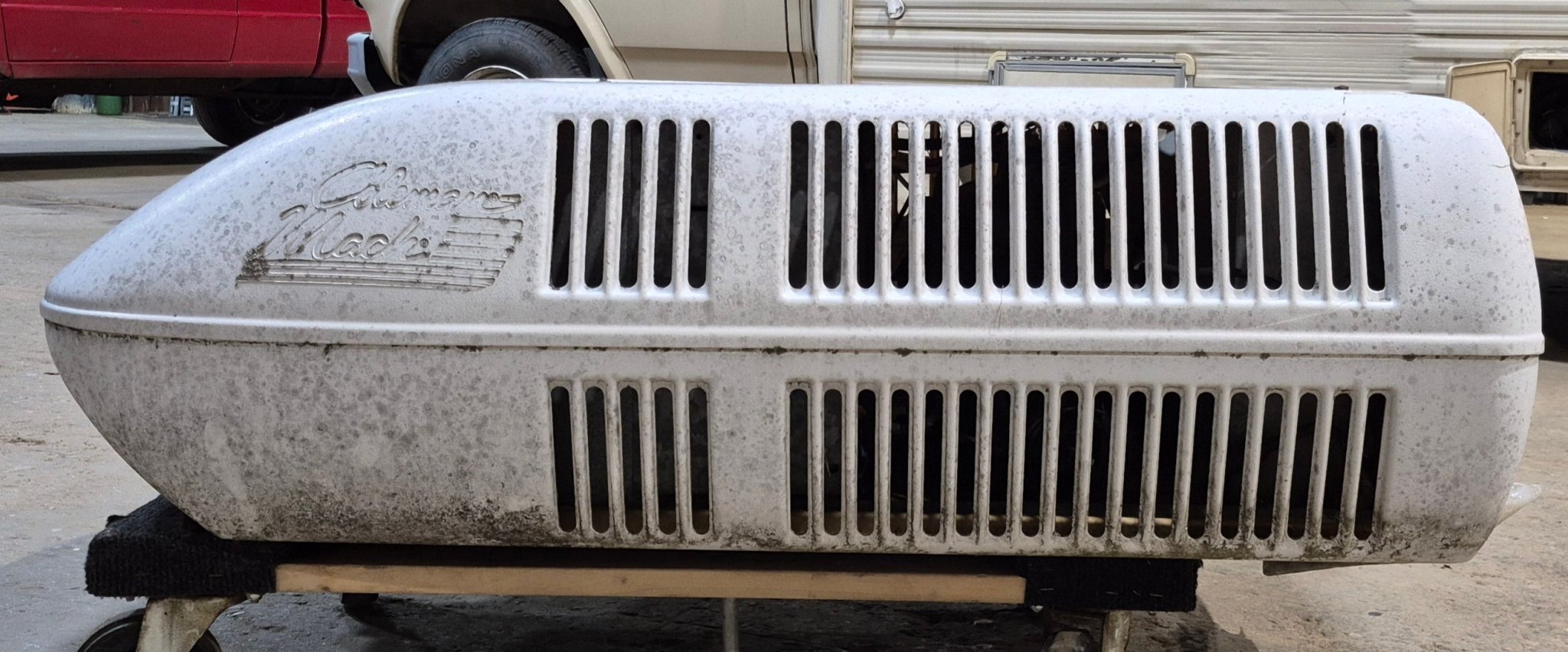 Used Complete Mach 1 Coleman Air Conditioner 6747 - 707 - 13500BTU Cool Only - 3 BOLT MOUNT - Young Farts RV Parts