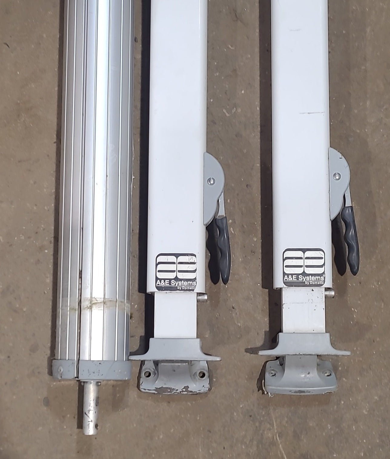 Used Complete Manual Awning A&E Dometic 12' NO canvas - Young Farts RV Parts