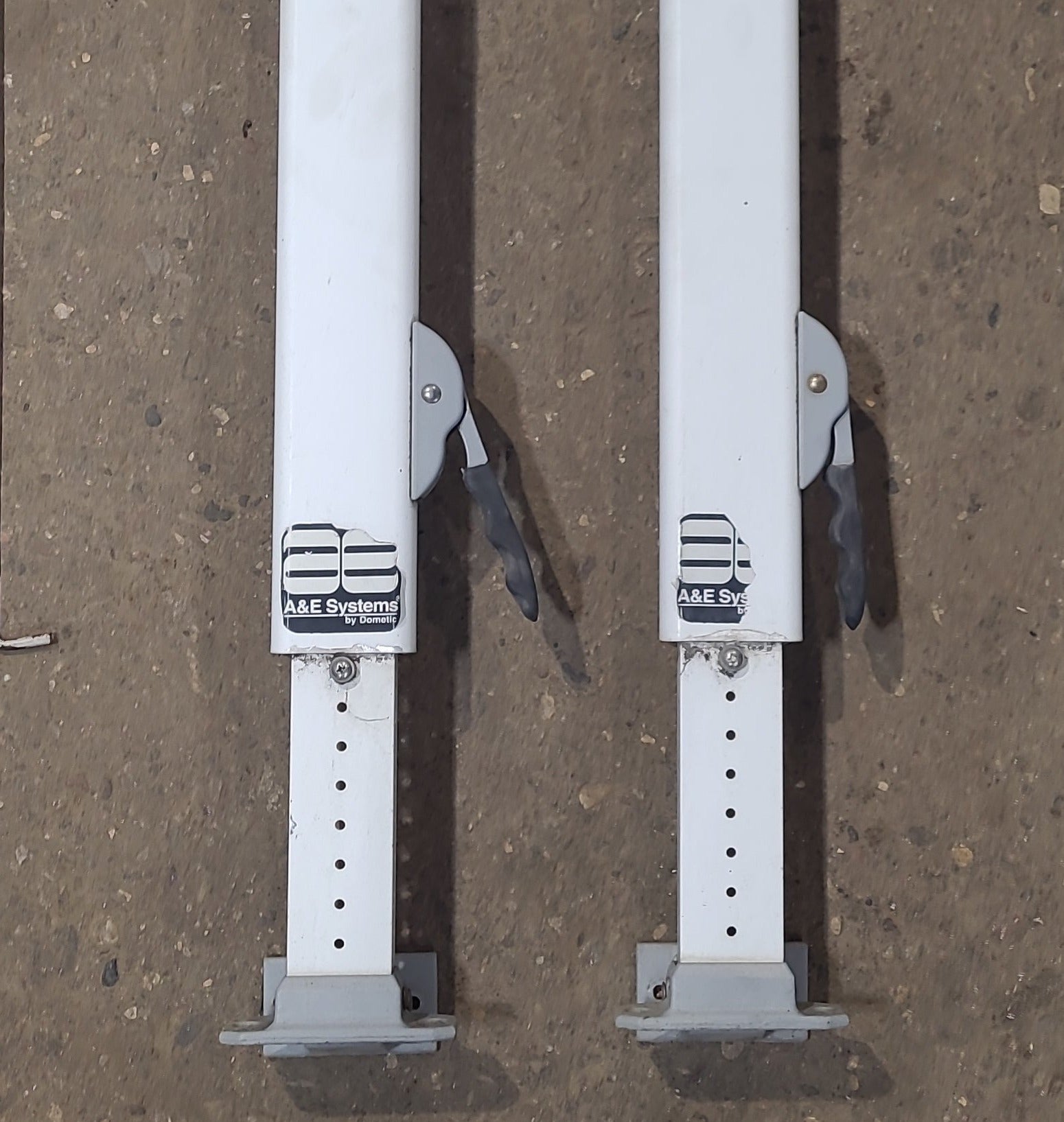 Used Complete Manual Awning A&E Dometic 14' NO CANVAS - Young Farts RV Parts