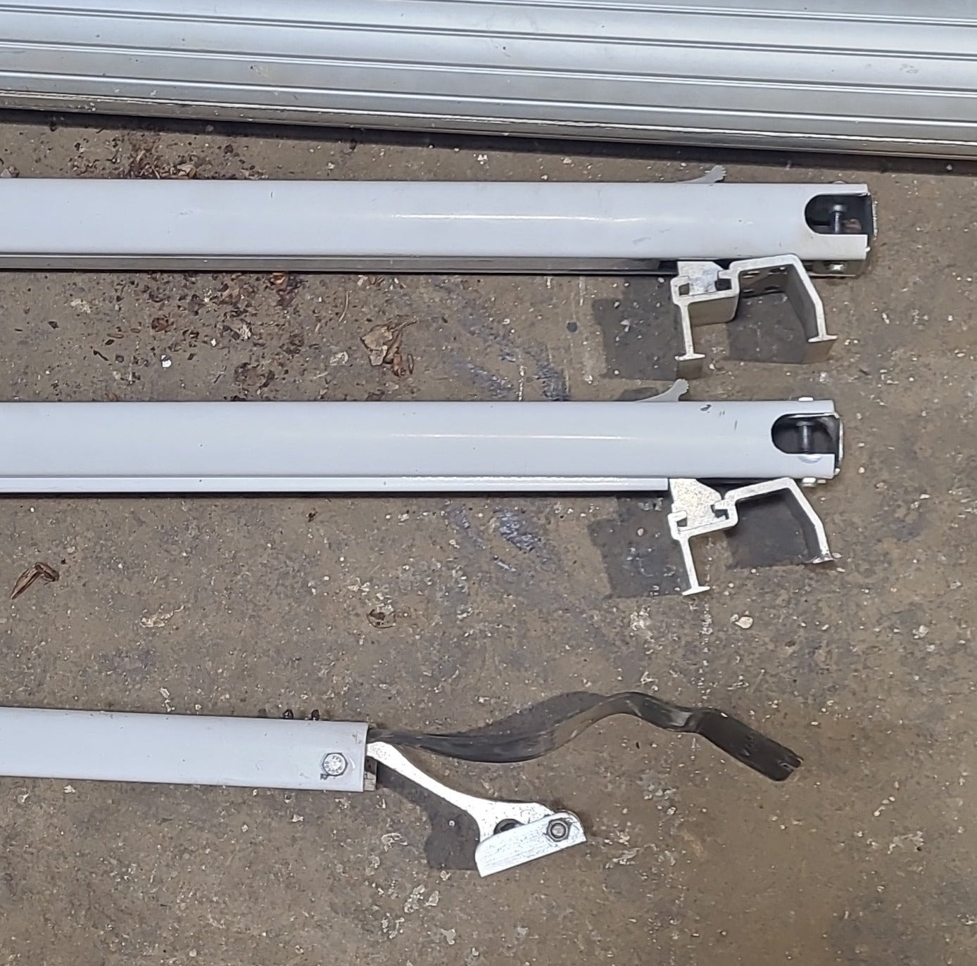 Used Complete Manual Awning A&E Dometic 20' NO canvas - Young Farts RV Parts