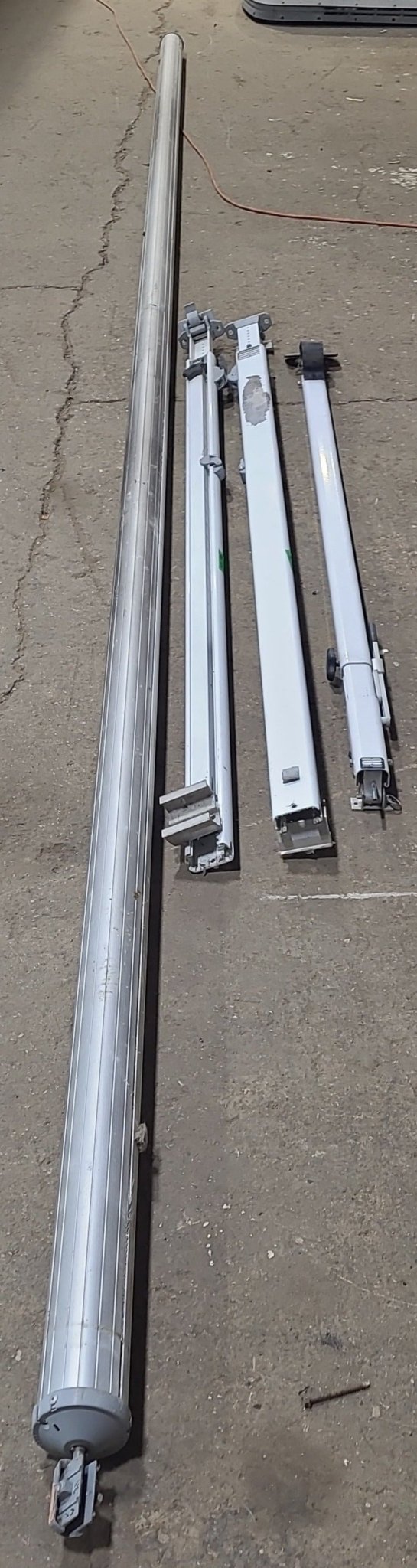 Used Complete Manual Awning A&E Dometic 21' NO canvas - Young Farts RV Parts