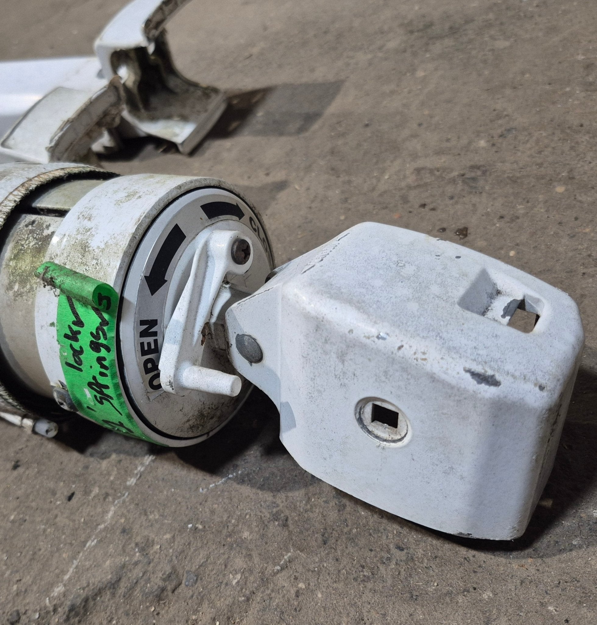 Used Complete Manual Awning Carefree 12' Used Canvas - Young Farts RV Parts