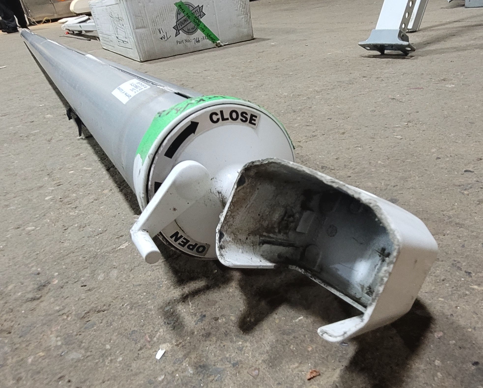 Used Complete Manual Awning Carefree 14' NO CANVAS - Young Farts RV Parts