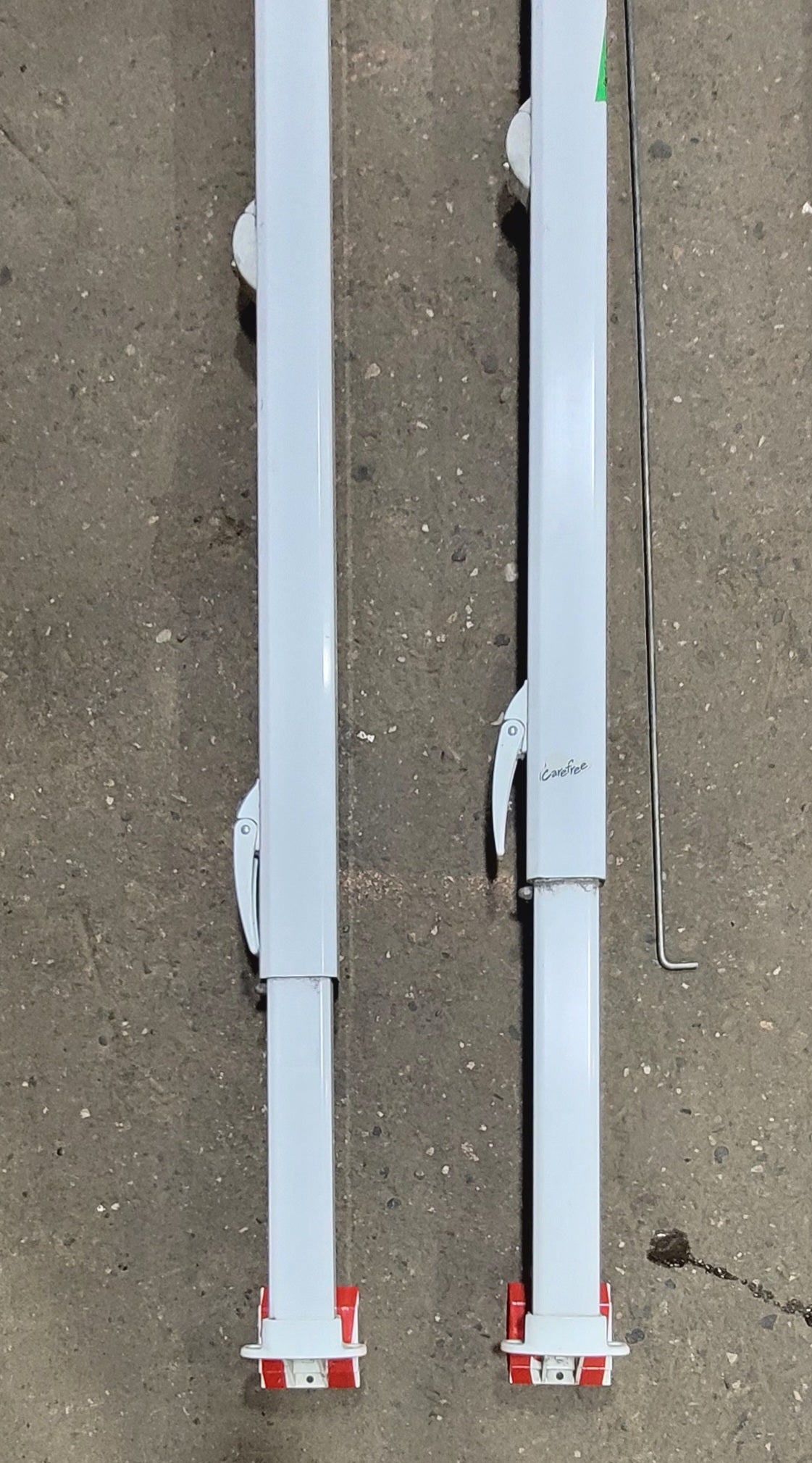 Used Complete Manual Awning Carefree 14' NO CANVAS - Young Farts RV Parts