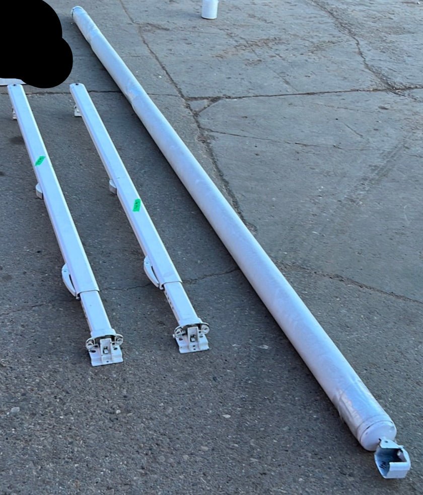 Used Complete Manual Awning Carefree 14' Used Canvas - Young Farts RV Parts