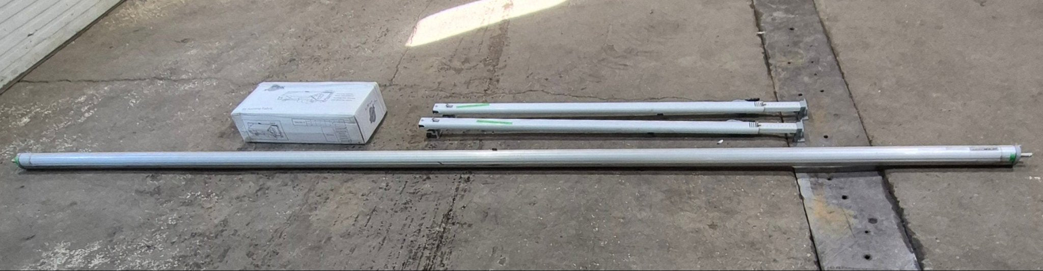 Used Complete Manual Awning Dometic 18' New Canvas - Young Farts RV Parts